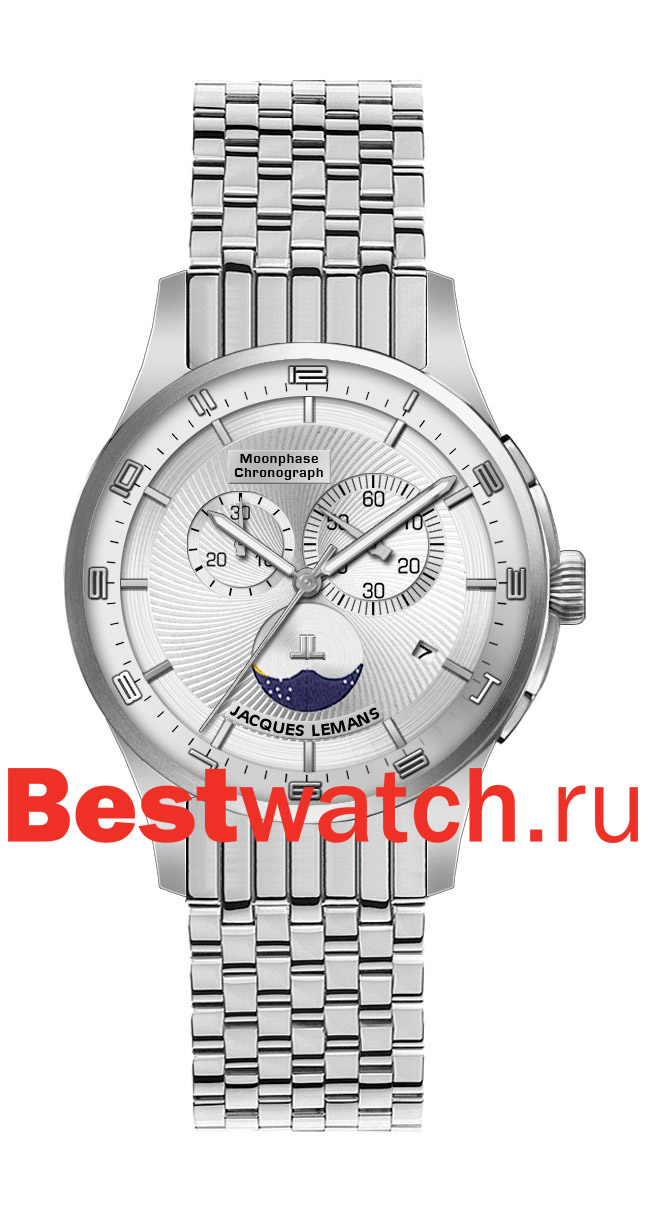Часы Jacques Lemans Moonphase 1-1447F